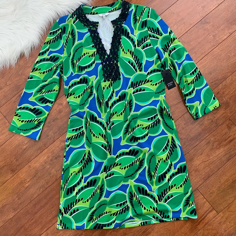 NWT Crown & Ivy Tunic Dress-Size Small